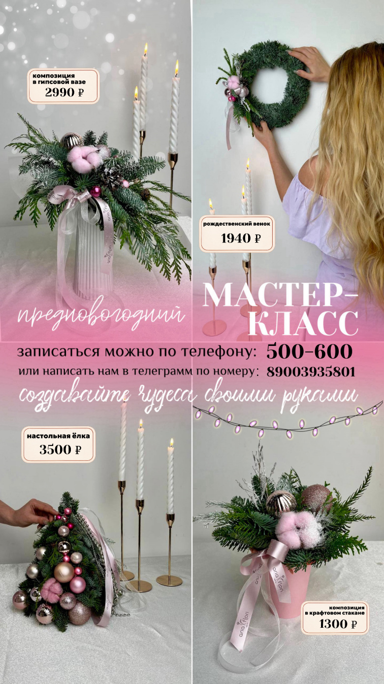  Предновогодний Мастер-класс